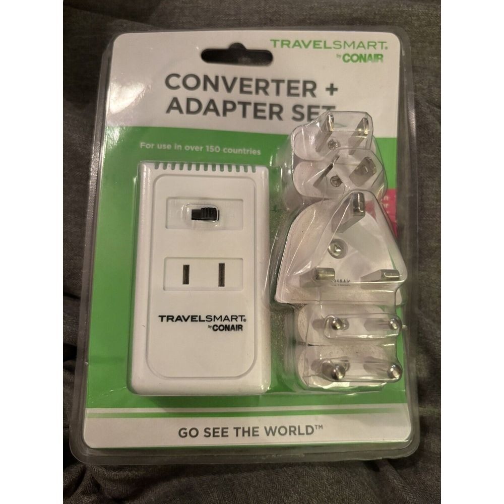 CONAIR Travel Smart 1875 Watt International‎ Converter Set TS702CRR - New in Box